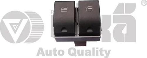 6Q0959858A Cam Açma Anahtarı Arka Camlar 2'li - Polo Hb 2002-2009 - Ibıza 2002-2009 - Cordoba 2003-2