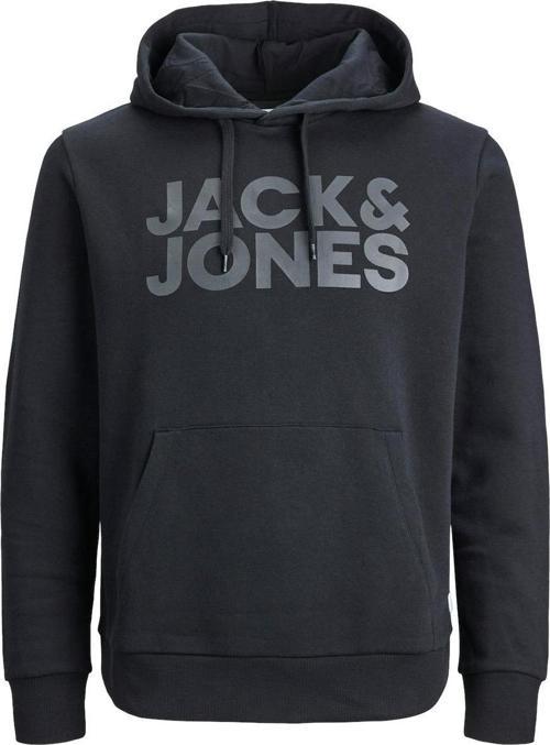 12152840 Jjecorp Logo Sweat Hood Noos Siyah Büyük