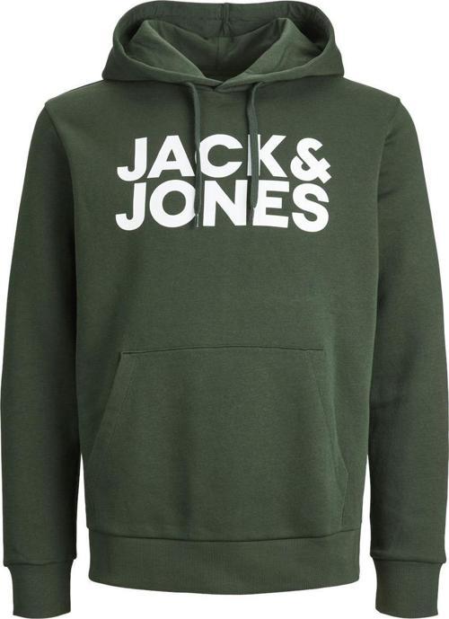 12152840 Jjecorp Logo Sweat Hood Noos Yeşil