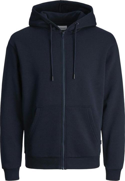 12249342 Jjebradley Sweat Zip Hood Noos Lacivert