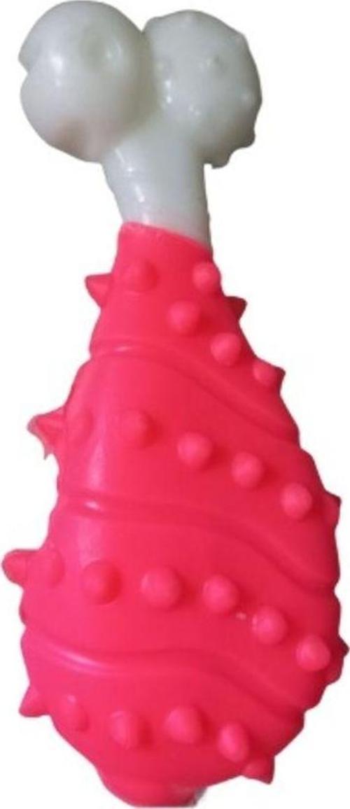 Dental Tavuk Budu Küçük Kemik 11 Cm Pembe