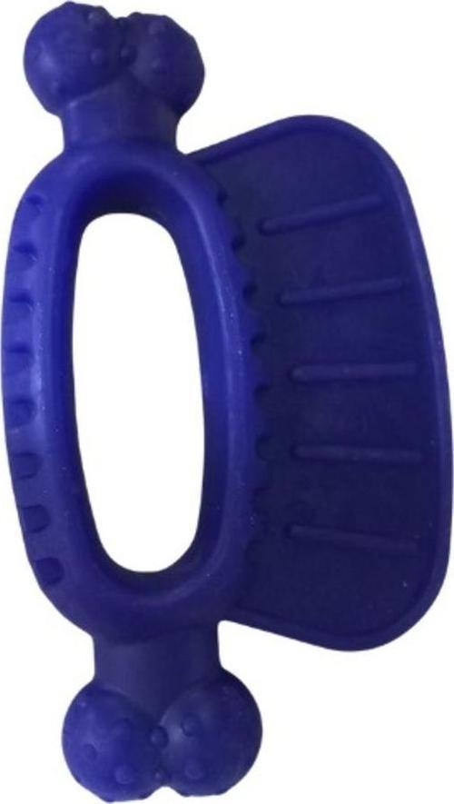 Plastik Eğitim Tutmalı Kemik 18 Cm Mavi