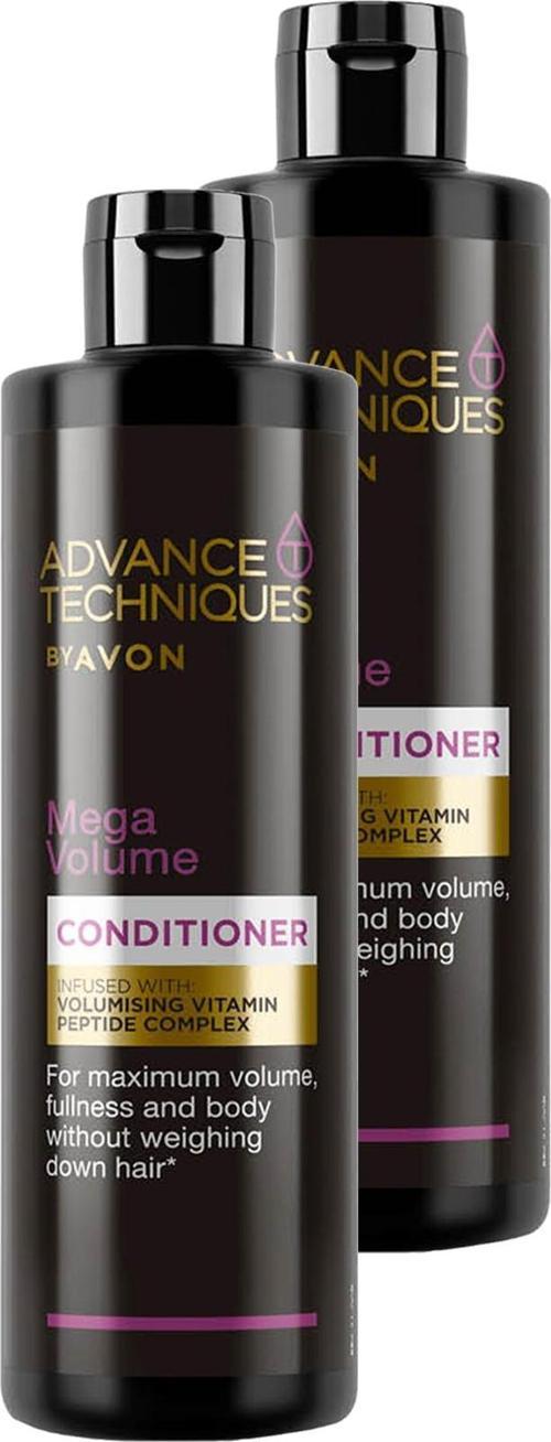Advance Techniques Mega Volume Hacim Veren Saç Kremi 250 Ml. İkili Set
