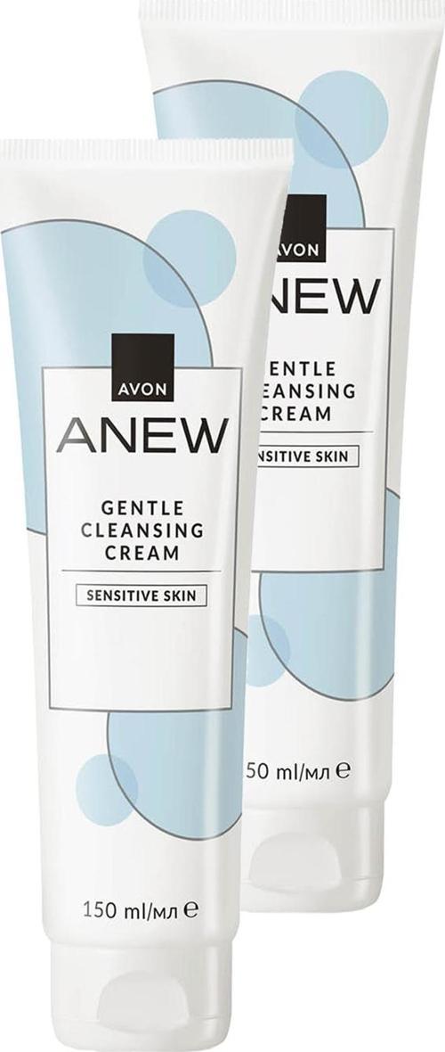 Anew Gentle Cleansing Cream Kokusuz Cilt Temizleyici Krem 150 Ml. İkili Set