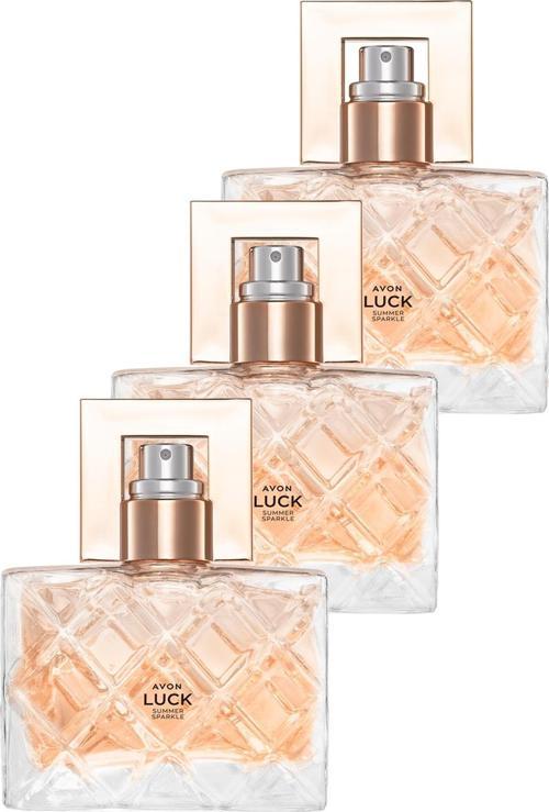 Luck Summer Sparkle Kadın Parfüm Edp 50 Ml. Üçlü Set