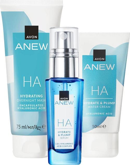 Anew Hyalüronik Asit İçeren Krem Serum ve Make Bakım Paketi