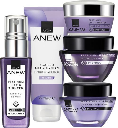 Anew Platinum Lift & Tighten Beş Parça Yüz Bakım Paketi