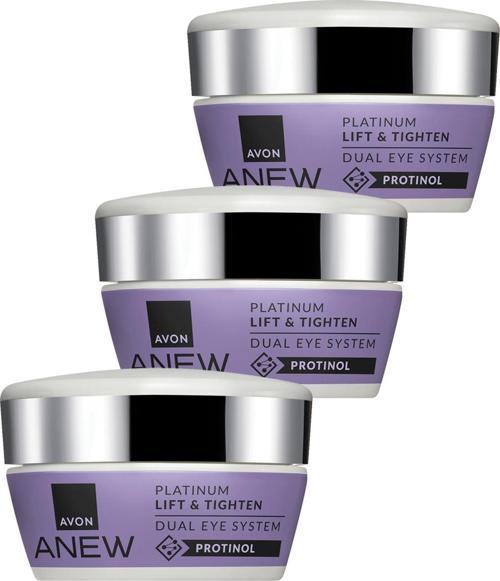 Anew Platinum Lift & Tighten Dual Eye System 20 Ml. Üçlü Set