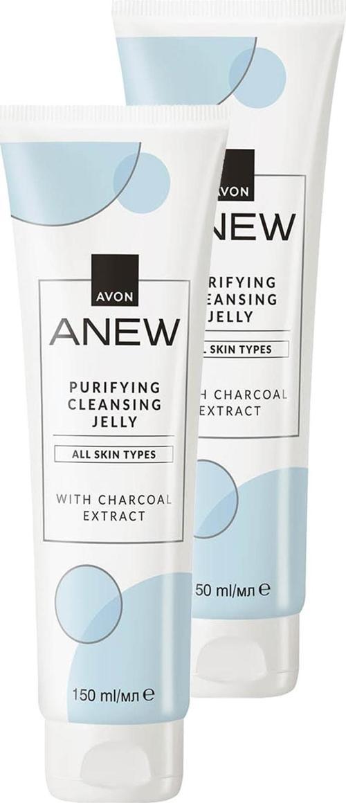Anew Purifying Cleansing Jelly Kömür Özlü Arındırıcı Temizleyici Jel 150 Ml. İkili Set