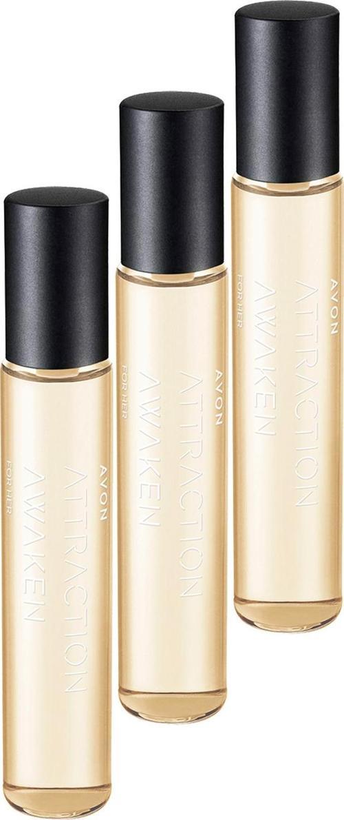 Attraction Awaken Kadın Parfüm Edp 10 Ml. Üçlü Set