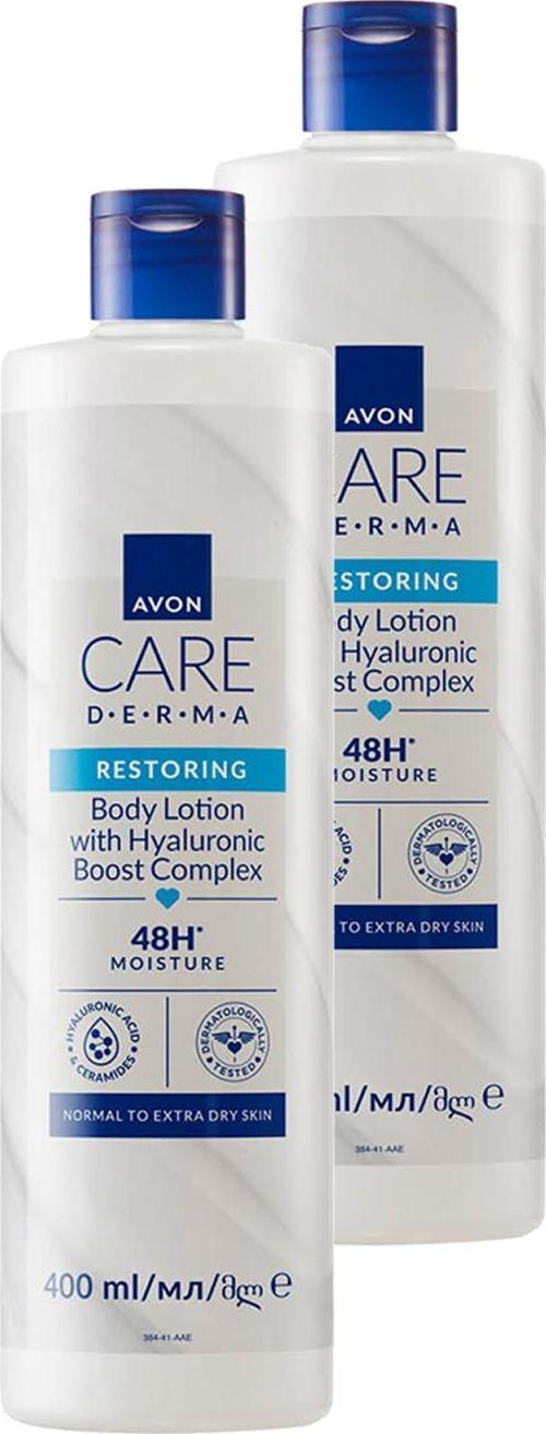 Care Derma Restoring Hyaluronic Boost Vücut Losyonu 400 Ml. İkili Set