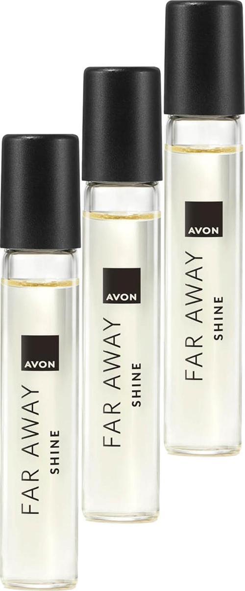 Far Away Shine Kadın Parfüm Edp 10 Ml. Üçlü Set