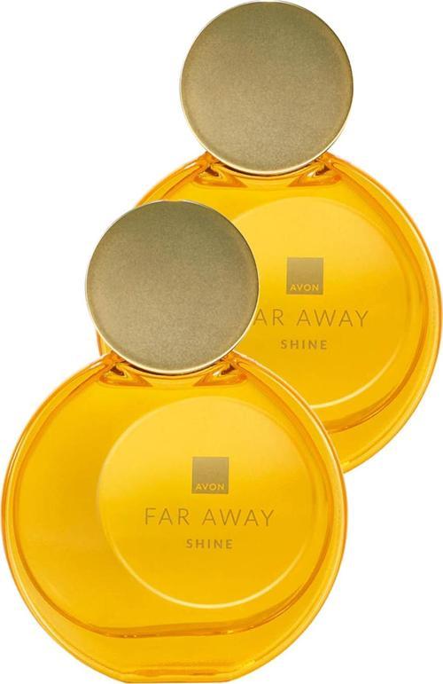 Far Away Shine Kadın Parfüm Edp 50 Ml. İkili Set