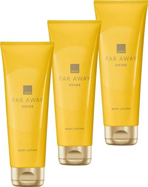 Far Away Shine Vücut Losyonu 125 Ml. Üçlü Set