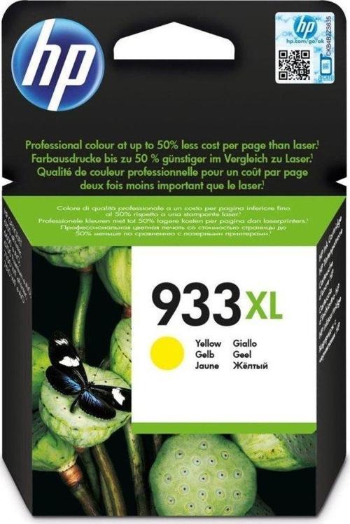 933XL CN056AE Sarı Kartuş / 6100 / 6500 / 6600 / 6700 / 7110 / 7610 / 7612