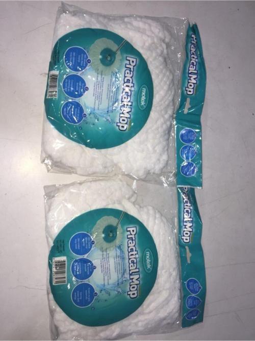 2 Tane Pratik Mop Mikrofiber Yedeği