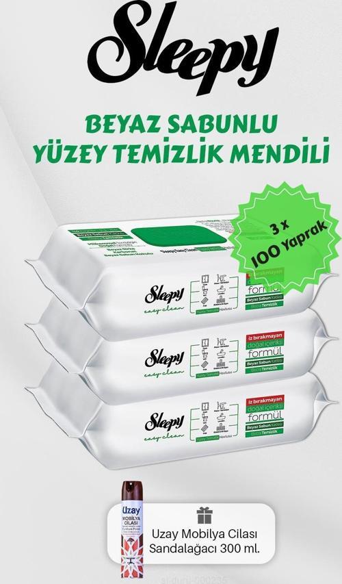 300 Adet Easy Clean Havlu, Mobilya Cilası Hediyeli