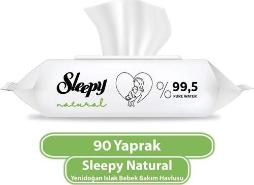 Natural Yenidoğan Islak Mendili 90 Adet
