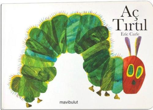 Aç Tırtıl Mukavva Kitap