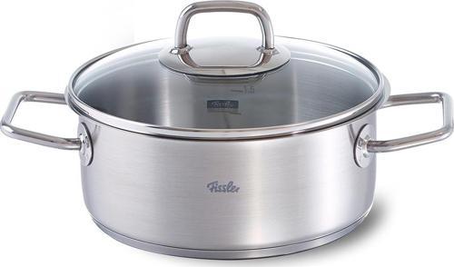 Viseo Cam Kapak Kısa Tencere 20 cm