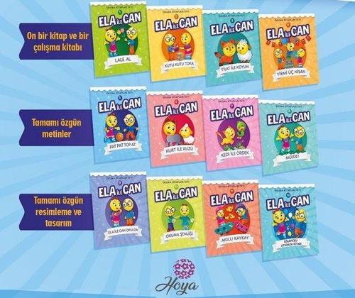 Ela ile Can Seti-12 Kitap Takım