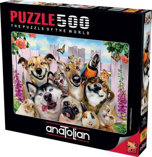 500 Parçalık Puzzle - Dostlarla Selfie 3584
