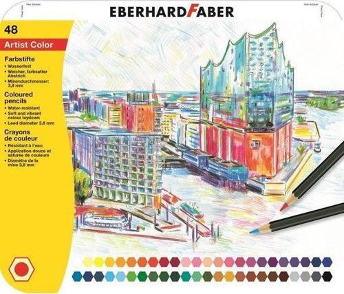 Eberhardfaber Artist Color 48 Renk Kuru Boya Kalemi