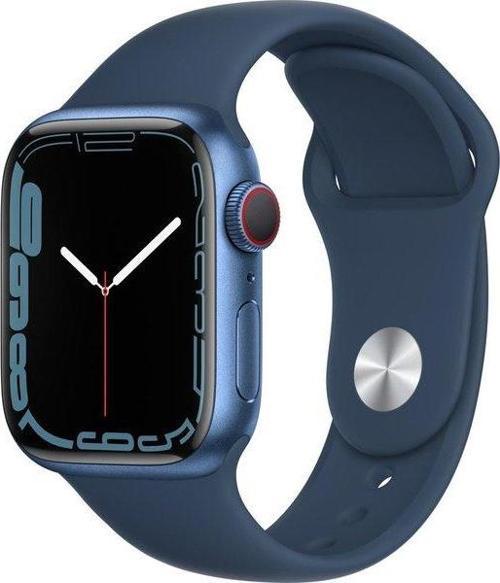 Watch Series 7 Gps + Cellular 41Mm Blue Aluminium Case With Abyss Blue Sport Band - Regular M-
