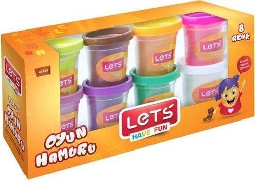 8 Renk Oyun Hamuru L8358