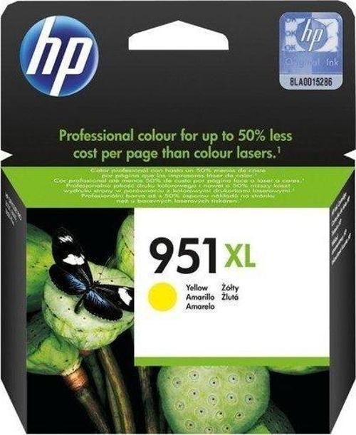 951XL CN048A Sarı Orjinal kartuş / Officejet Pro 251 / 276 / 8100 / 8600 / 8610 / 8620 Sarı Or