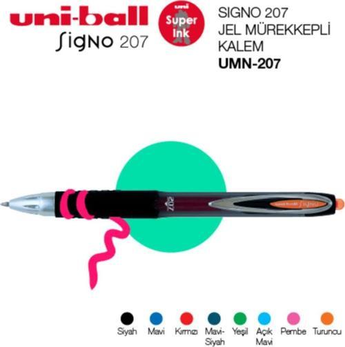 -BALL SİGNO 207 1,0 MEKANİK JEL KALEM MAVİ