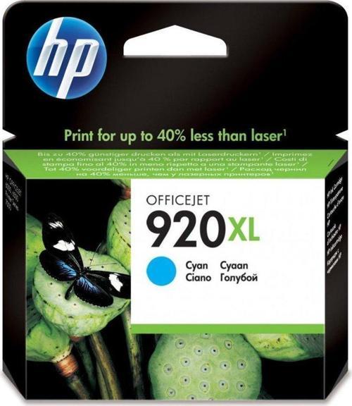 920XL CD972A Yüksek Kapasite Mavi Orjinal Mürekkep Kartuşu , Officejet 6000 / 6500 / 6500A / 7
