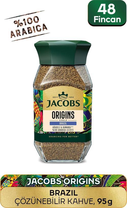 Origin Brazil Granül Kahve Cam Kavanoz 95 GR