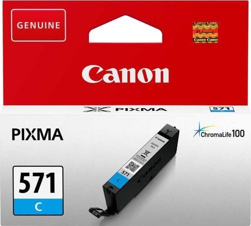CLI-571C Mavi Orijinal Mürekkep Kartuş 0386C001AA