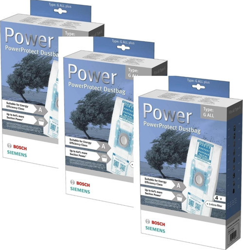 1. Kalite İthal Kutulu BOSCH BGL8PRO1 5 Katlı Bez Toz Torbası 12 Adet+3 Micro Filtresi