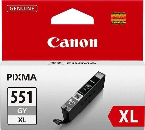 CLI-551GY XL Açık Gri Yüksek Kapasiteli Orijinal Mürekkep Kartuş 6447B001