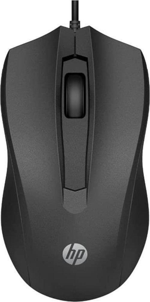 150 240J6Aa Siyah Kablolu Optik Kablolu Mouse 1600 Dpi Optik Sensörlü