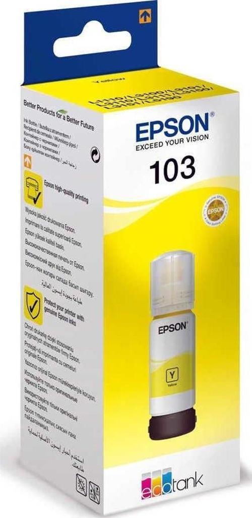 103-C13T00S44A Sarı Orijinal Mürekkep - 65ml