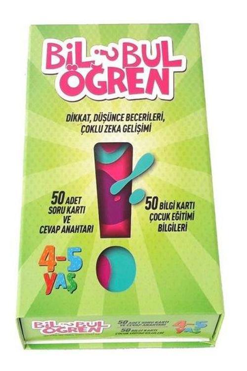 Bil Bul Öğren 4-5 Yaş