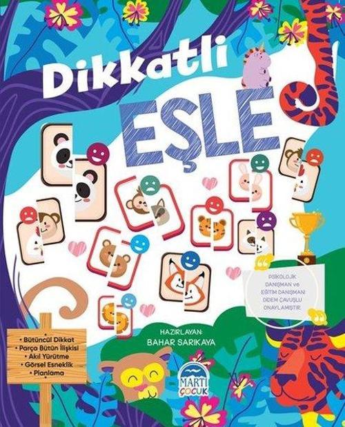 Dikkatli Eşle Etkinlik Kitabı