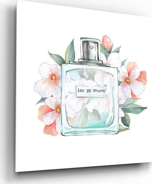 Eau de Toilette Cam Tablo | Hediyelik, Dekoratif, Ofis, Mutfak