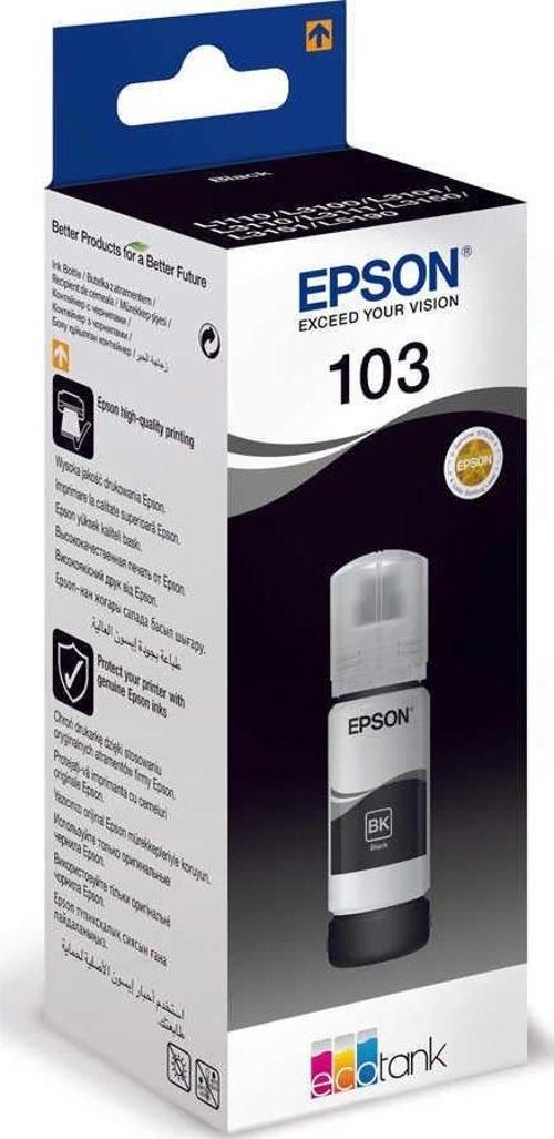 103 Orijinal Siyah Şişe Mürekkep Kartuş (C13T00S14A) - 65 ml