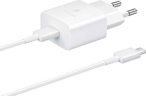 3A 15W Type-C Çıkışlı 1m Kablolu Şarj Aleti Set Beyaz ( Türkiye Garantili)