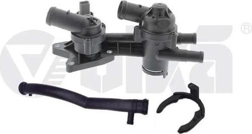 03C121111PKIT Termostat Yuvası & Borusu Komple 83C-87C - Golf 5-Jetta-Passat-Scırocco-Tıguan-1.4 Lt.