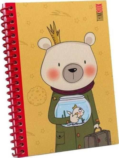 Relocate Not Defteri Renkli Spiralli Kırmızı