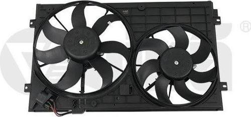 1TD121203A Fan Motorları & Dual Çerçeve 200W+150W - Caddy-Golf 5-Octavıa-Passat-Jetta-Toledo-Leon-A3