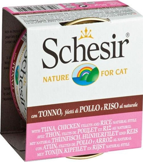 Ton Balıklı ve Tavuklu Naturel Konserve Kedi Maması 85 Gr