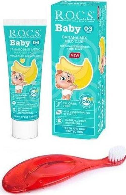 Baby 0-3 Yaş Diş Fırça Ve Macun Seti