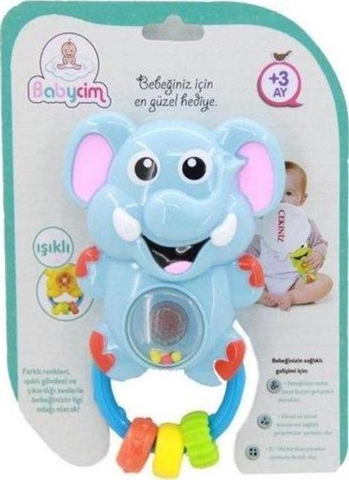 Babycim Sesli Pilli Fil Çıngırak WD-3661A-BABY