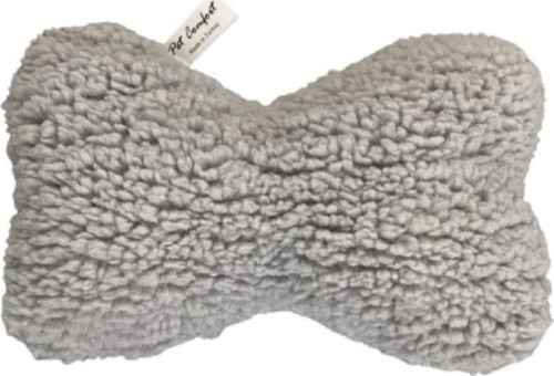 Peluş Kemik Köpek Oyuncağı Gri 20cm